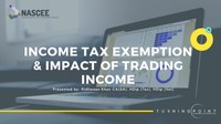 Capacity Building Solutions | Income Tax Exemption & Impact of Trading Income